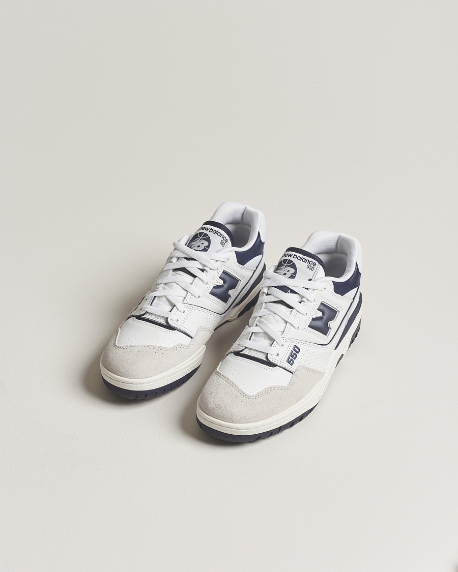 Herre | Hvide sneakers | New Balance | 550 Sneakers White/Navy