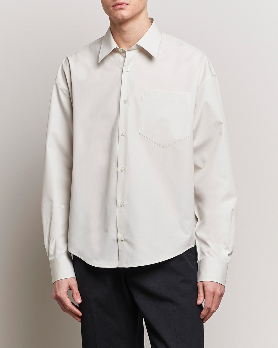 Herre | AMI | AMI | Boxy Fit Shirt Chalk White