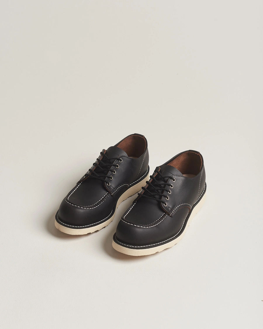 Herre | American Heritage | Red Wing Shoes | Shop Moc Toe Black Prairie Leather