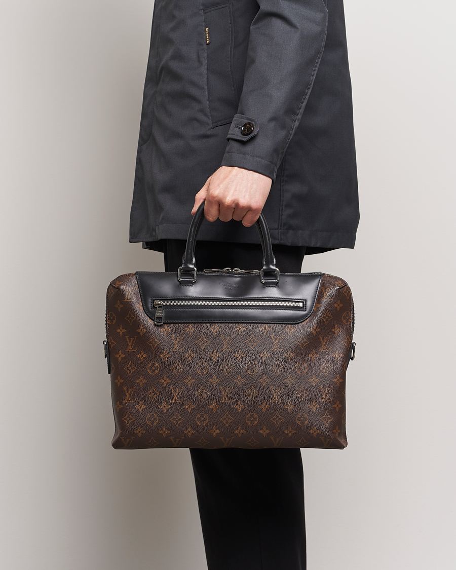 Herre | Pre-owned Tilbehør | Louis Vuitton Pre-Owned | Porte Documents Jour Document Bag Monogram 