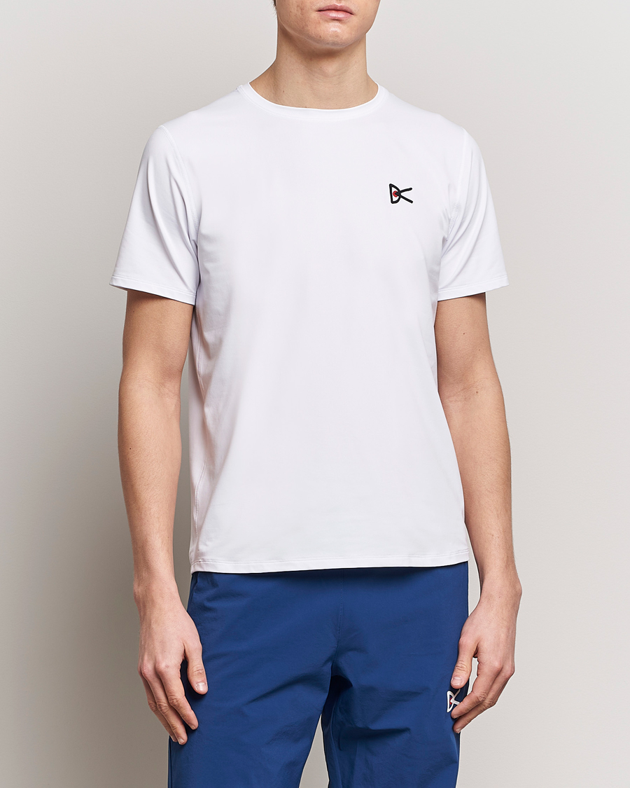 Herre | Tøj | District Vision | Lightweight Short Sleeve T-Shirts White