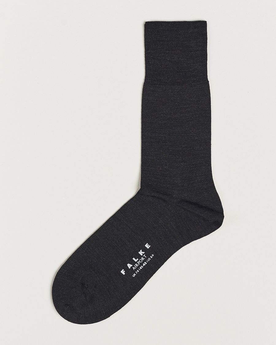 flaskehals Primitiv dynasti Falke Airport Socks Brown - CareOfCarl.dk