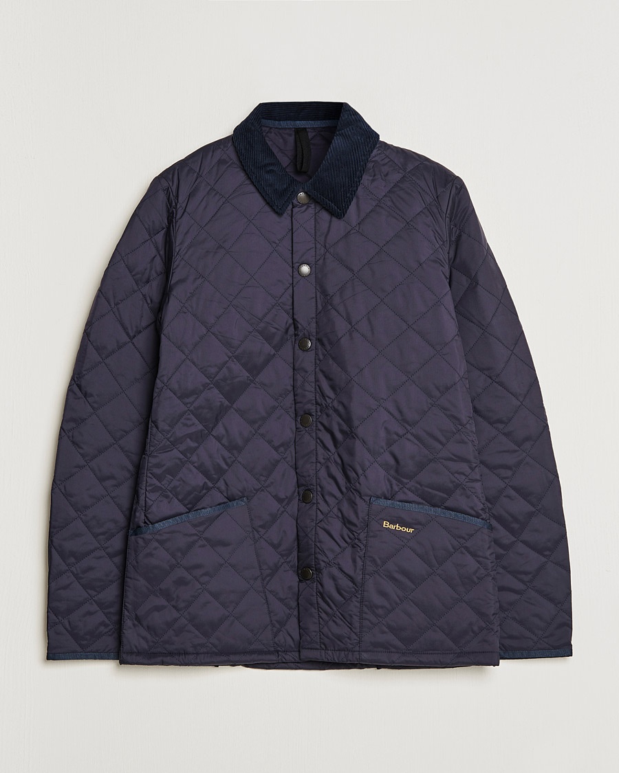 Barbour Lifestyle Heritage Liddesdale Jacket Navy – Blå
