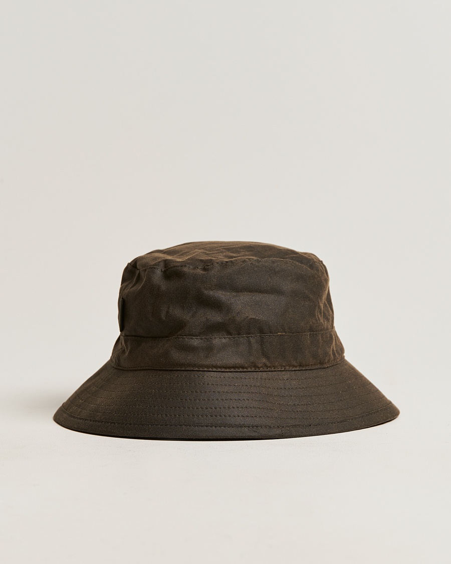 Barbour Lifestyle Wax Sports Hat Olive – Grøn