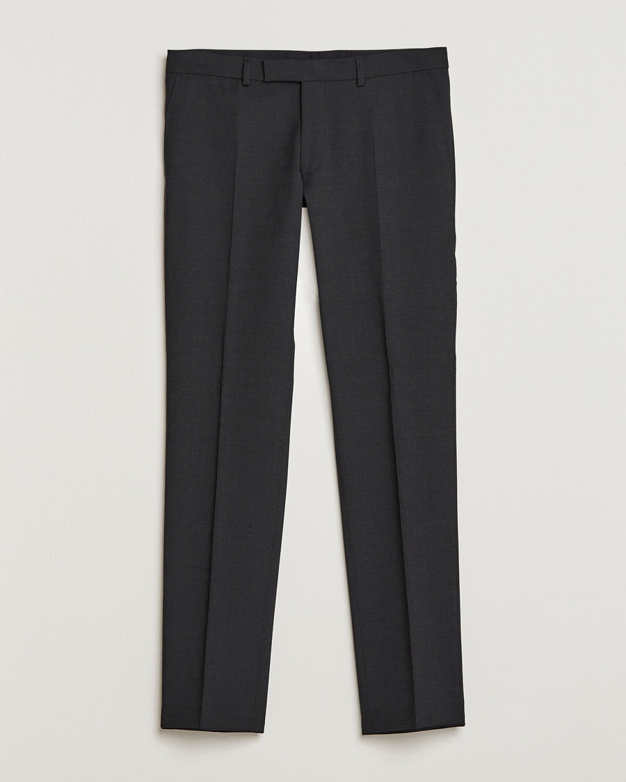 K Liam Wool Slacks Black - CareOfCarl.dk