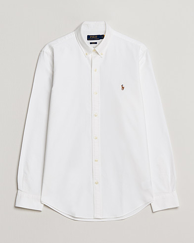 Herre | The Classics of Tomorrow | Polo Ralph Lauren | Slim Fit Shirt Oxford White