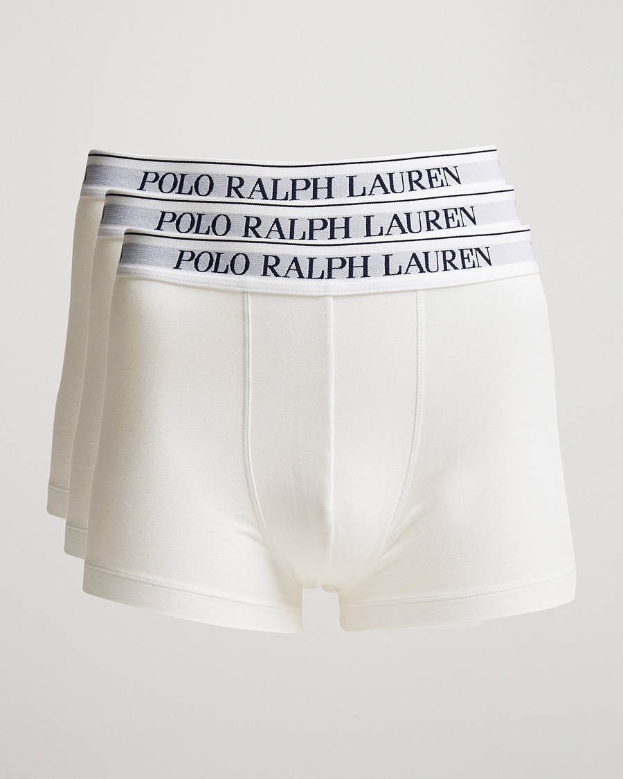 Polo Ralph Lauren 3-Pack Trunk White – Hvid