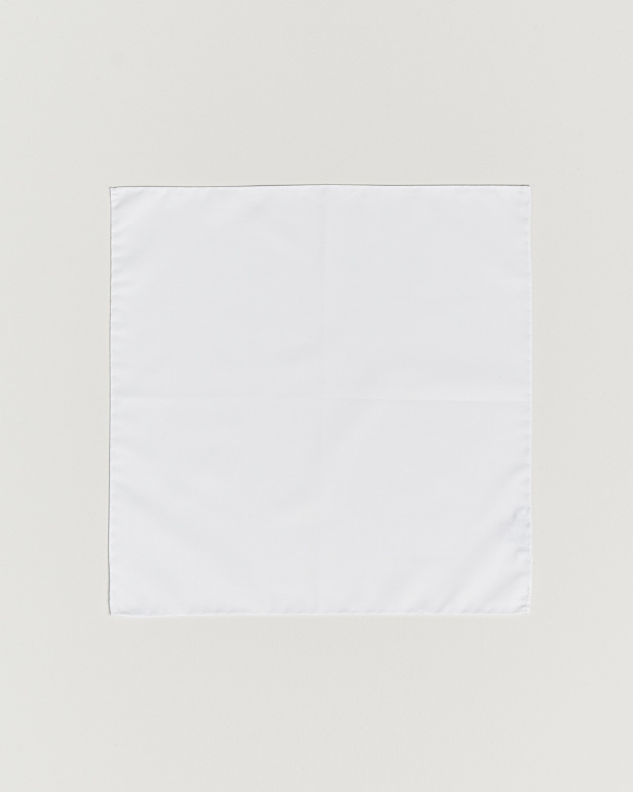 Stenströms Handkerchief Cotton White – Hvid