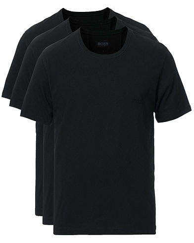 Herre | Svar på søgning | BOSS | 3-Pack Crew Neck T-Shirt Black