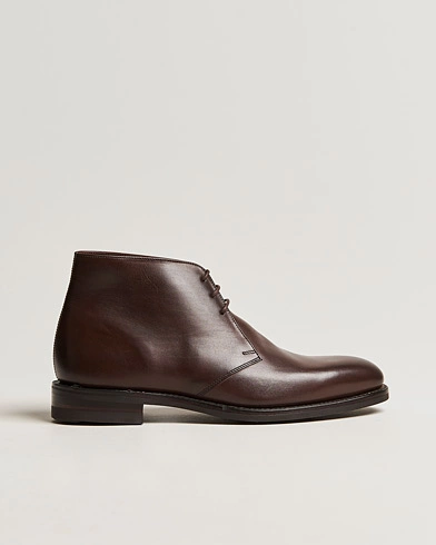 Herre | Håndlavede sko | Loake 1880 | Pimlico Chukka Boot Dark Brown Calf
