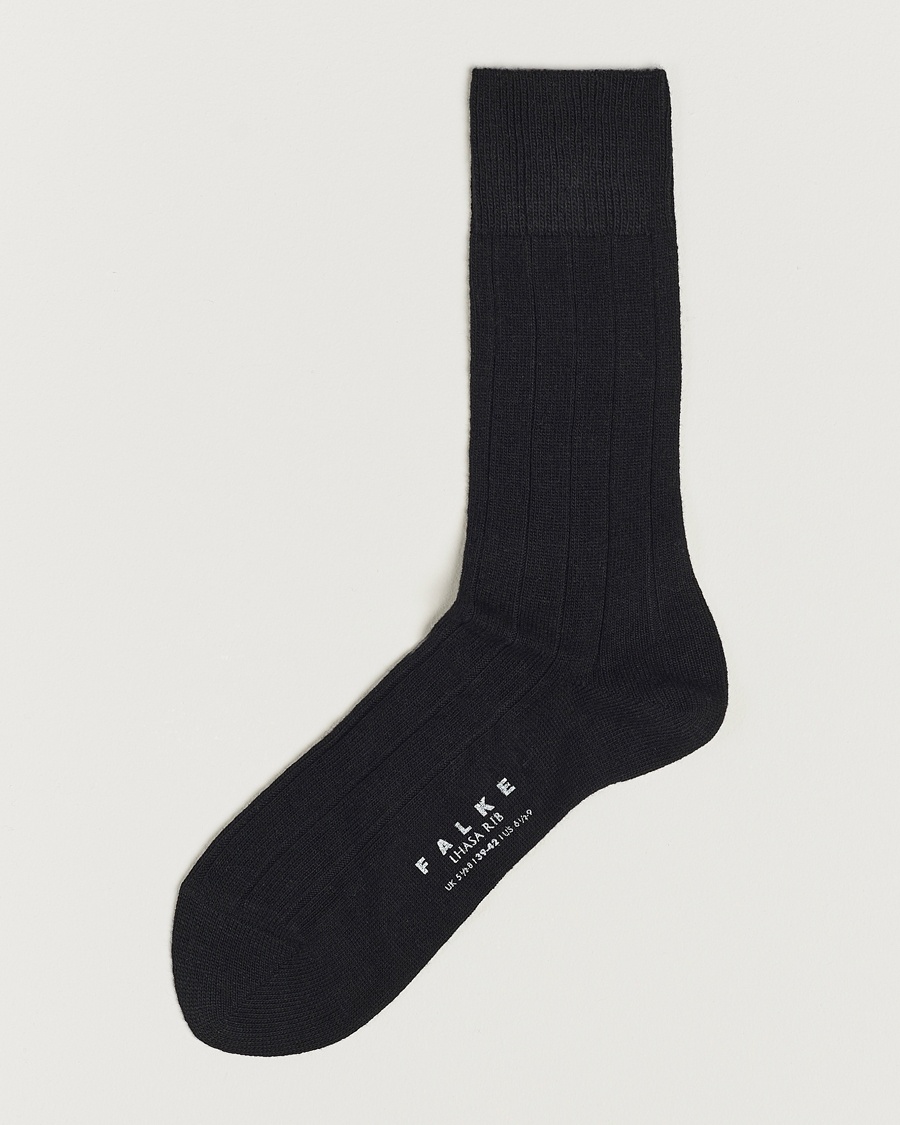 Falke Lhasa Cashmere Socks Black – Sort