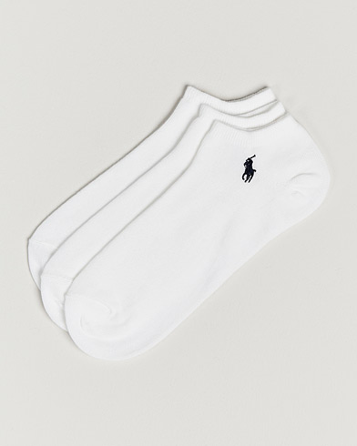 Polo Ralph Lauren 3-Pack Ghost Sock White