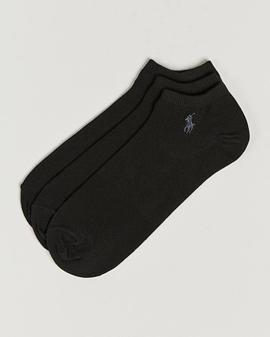 Herre | World of Ralph Lauren | Polo Ralph Lauren | 3-Pack Ghost Sock Black