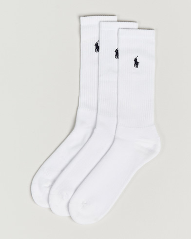 Herre | Svar på søgning | Polo Ralph Lauren | 3-Pack Sport Socks White