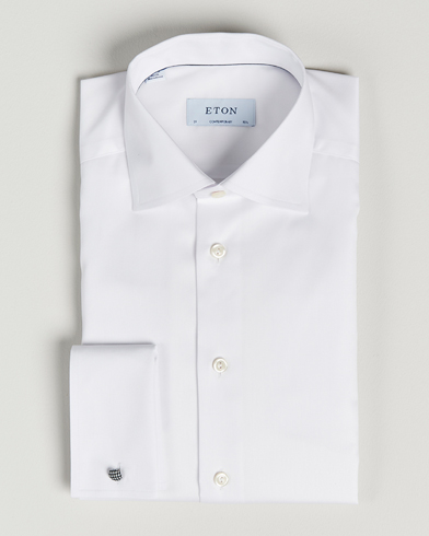 Herre | Businessskjorter | Eton | Contemporary Fit Shirt Double Cuff White
