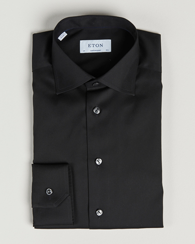 Herre | Formelle | Eton | Contemporary Fit Shirt Black