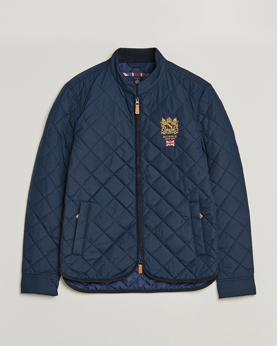 Morris Trenton Jacket Old Blue – Blå