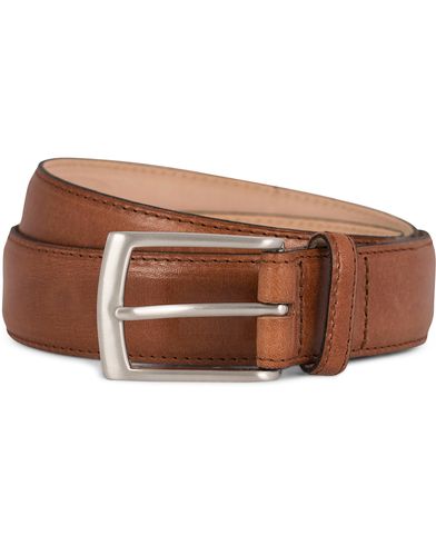  Henry Leather Belt 3,3 cm Brown