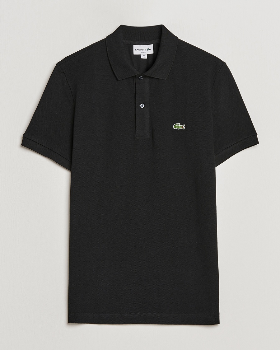 Lacoste Slim Fit Polo Piké Black – Sort