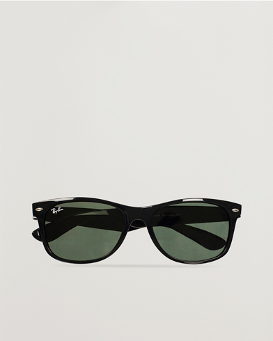 Herre | Runde solbriller | Ray-Ban | New Wayfarer Sunglasses Black/Crystal Green