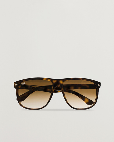 Herre | Buede solbriller | Ray-Ban | RB4147 Sunglasses Light Havana/Crystal Brown Gradient