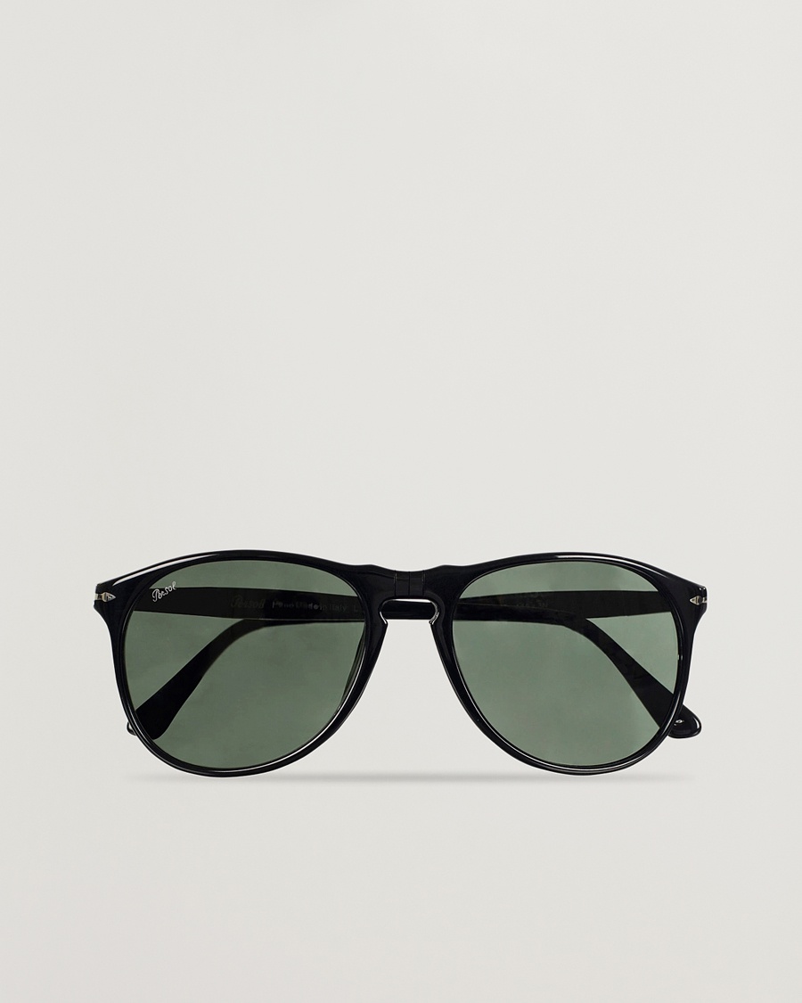 Persol 0PO9649S Sunglasses Black/Crystal Green – Sort