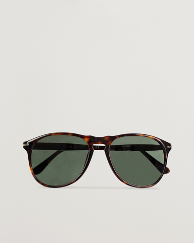 Herre | Buede solbriller | Persol | 0PO9649S Sunglasses Havana/Crystal Green