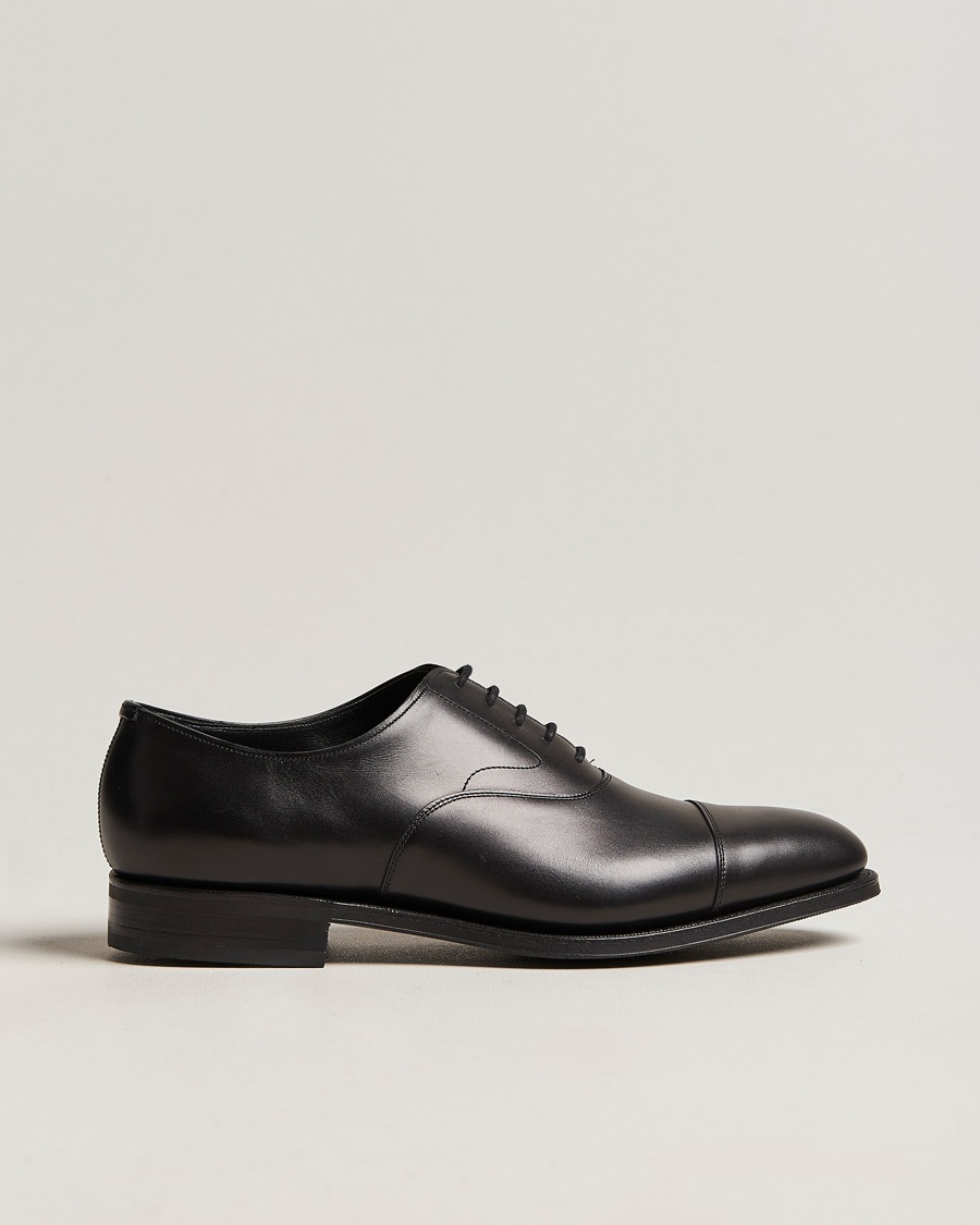 Edward Green Chelsea Oxford Black Calf – Sort