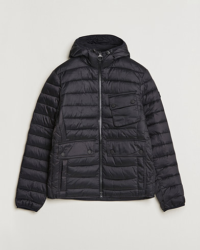 Dunjakker |  Ouston Hooded Quilt Jacket Black