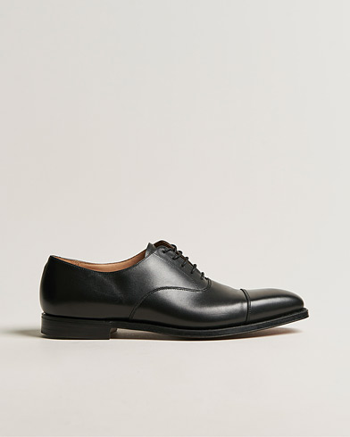 Herre | Håndlavede sko | Crockett & Jones | Hallam Oxford Black Calf