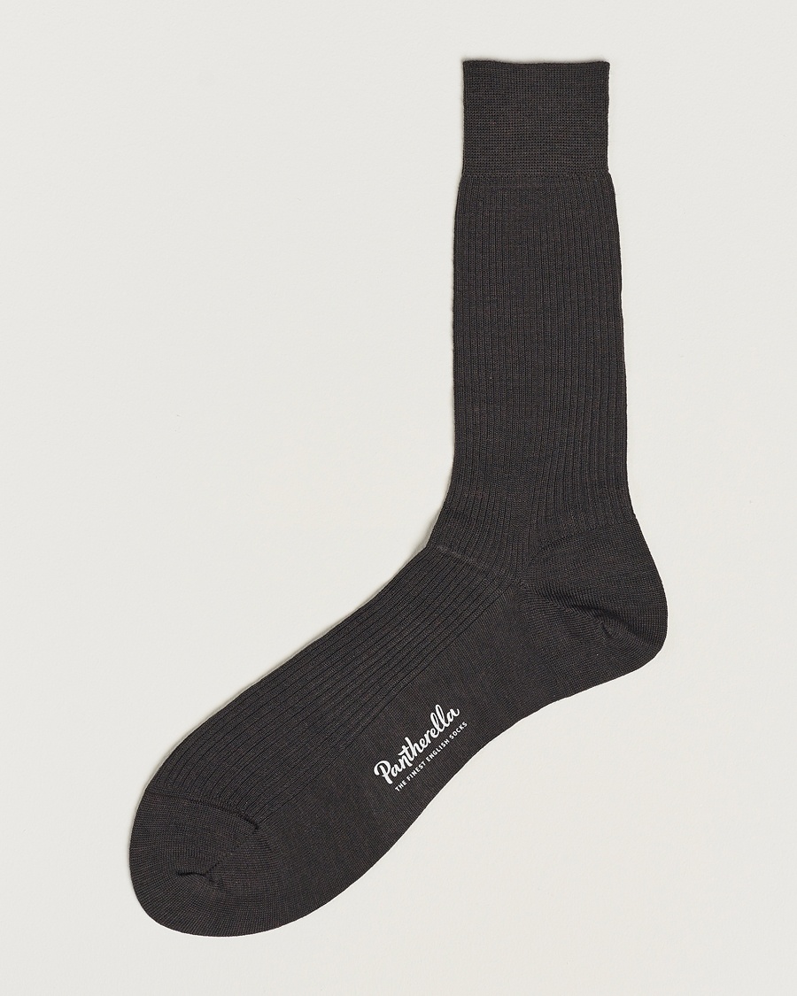 Pantherella Naish Merino/Nylon Sock Chocolate – Brun
