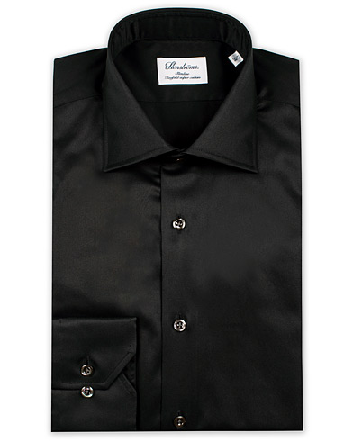 Stenströms Slimline Shirt Black
