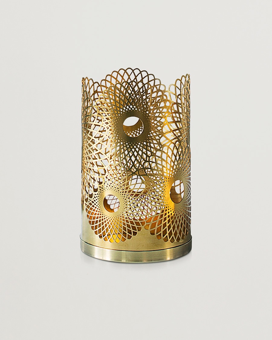 Herre | Til hygge i hjemmet | Skultuna | Feather Candle Holder Brass