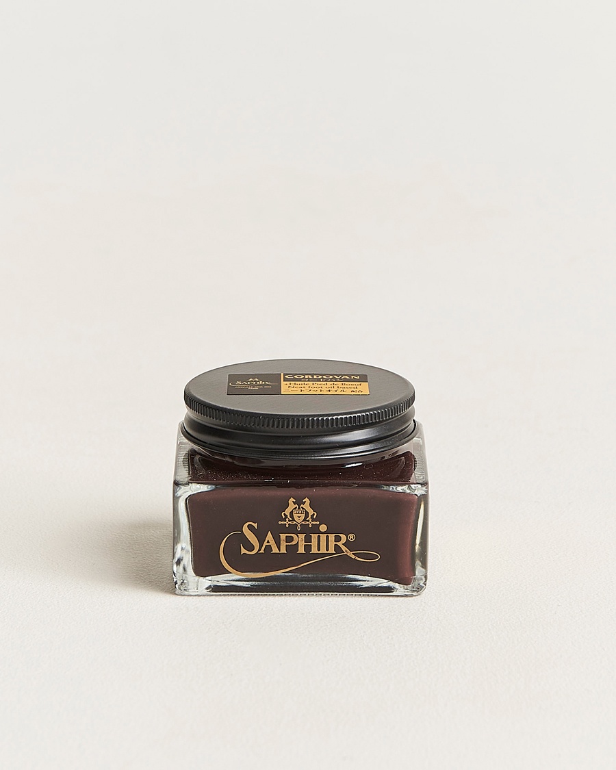 Saphir Medaille d'Or Cordovan Creme 75 ml Dark Brown – Brun