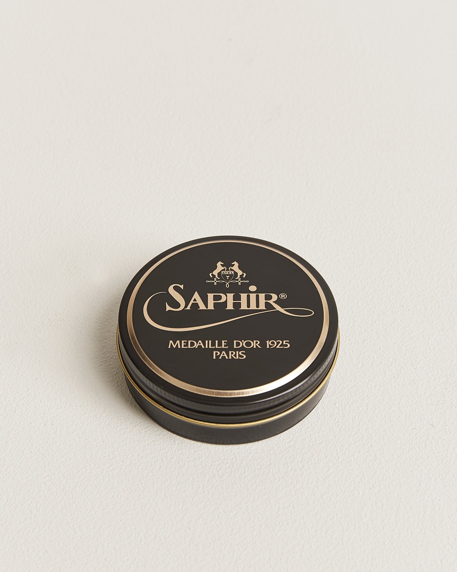 Saphir Medaille d'Or Pate De Lux 50 ml Black – Sort