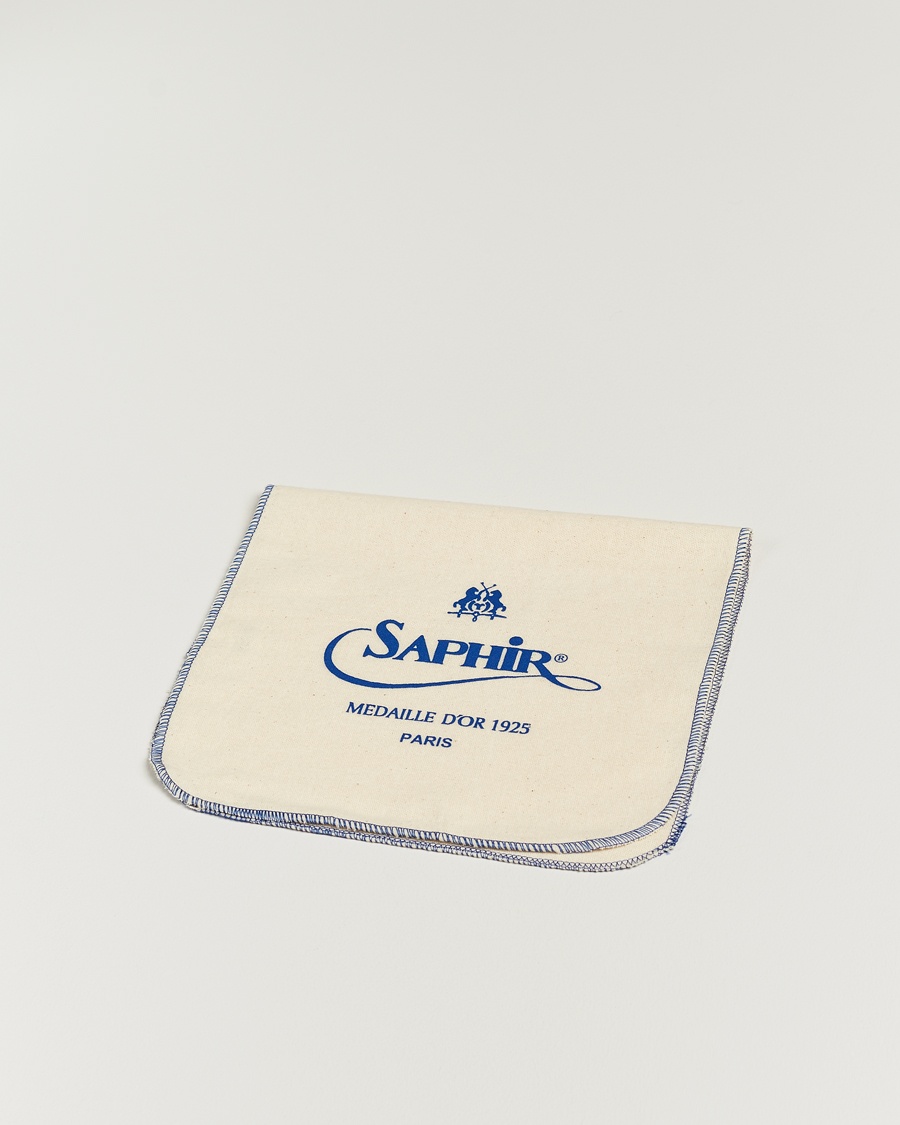 Saphir Medaille d'Or Cleaning Towel 30x50 cm White – Beige