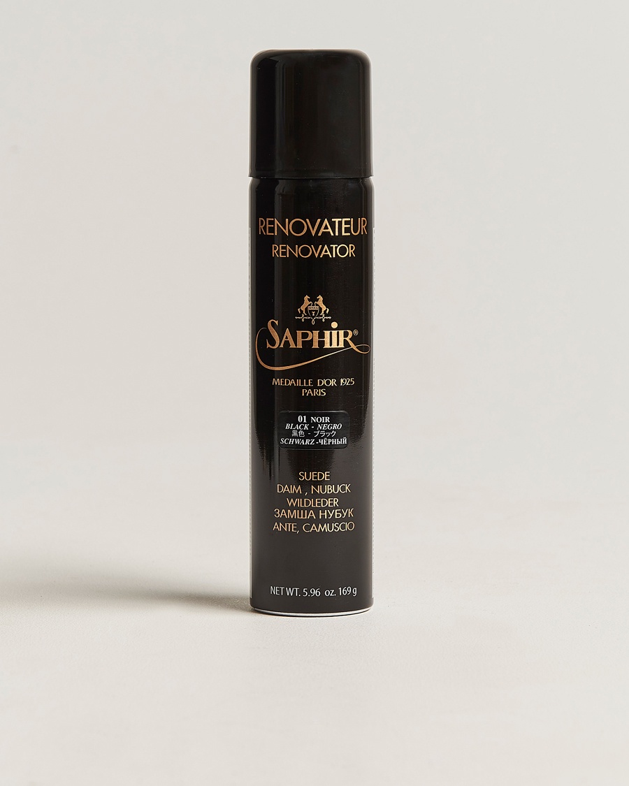 Saphir Medaille d'Or Renovateur Suede 250 ml Spray Black – Sort