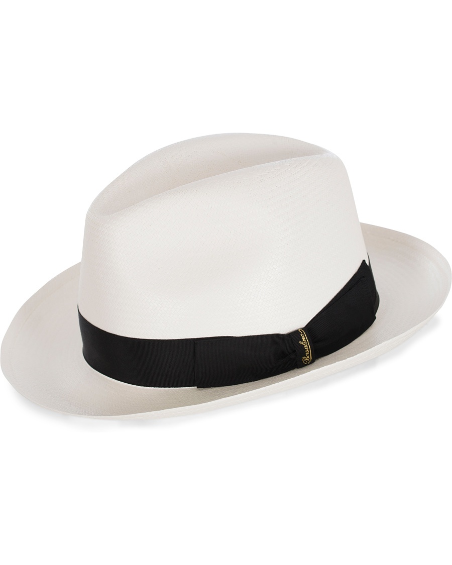  Panama Fine With Medium Brim White