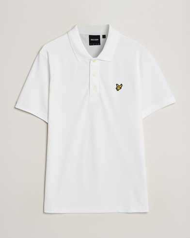 Herre | Polotrøjer | Lyle & Scott | Plain Pique Polo Shirt White