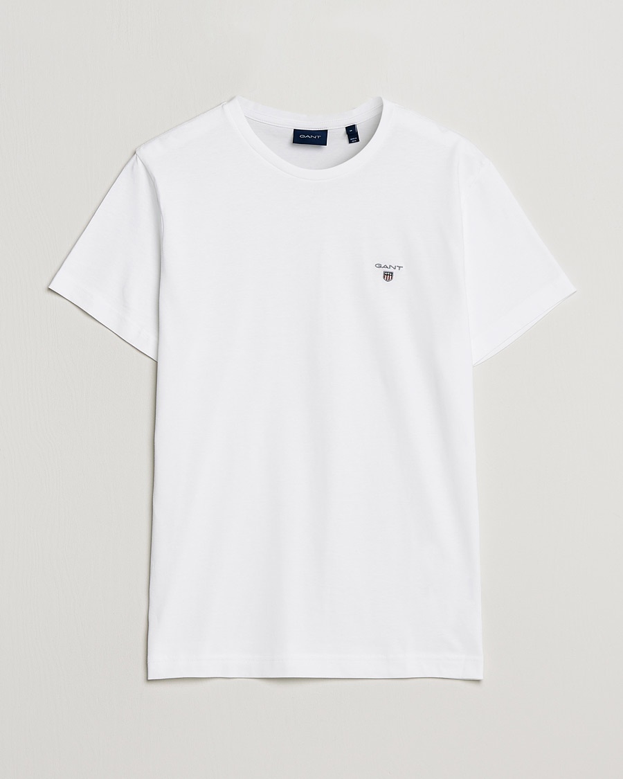 Herre | | GANT | The Original Solid Tee White