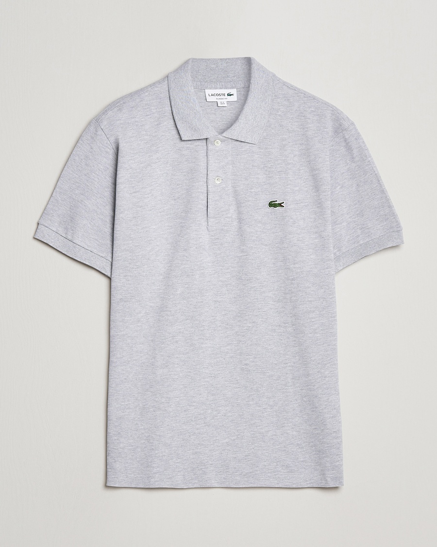 Lacoste Original Polo Piké Silver Chine – Grå