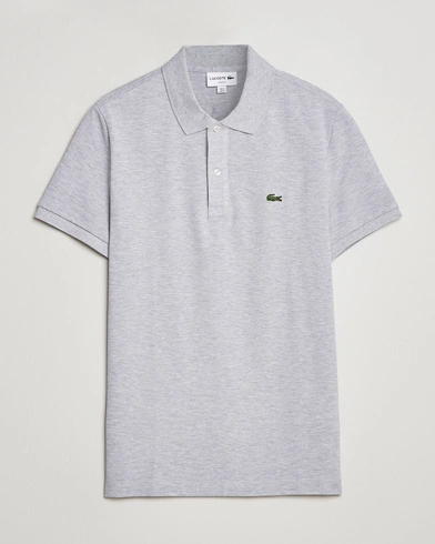 Herre |  | Lacoste | Slim Fit Polo Piké Silver Chine