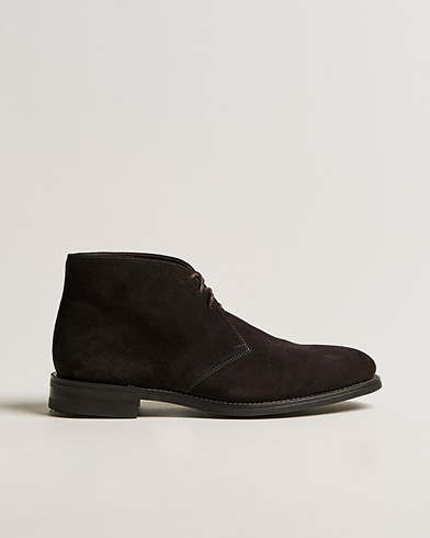 Herre | Håndlavede sko | Loake 1880 | Pimlico Chukka Boot Dark Brown Suede