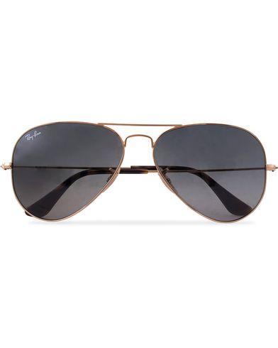 Herre | Pilotsolbriller | Ray-Ban | 0RB3025 Aviator Sunglasses Gold/Grey