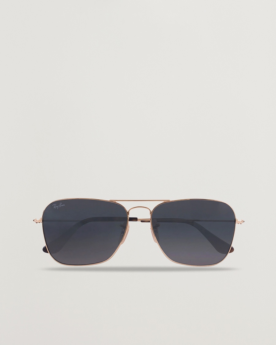 Ray-Ban 0RB3136 Caravan Sunglasses Gold/Grey – Grå