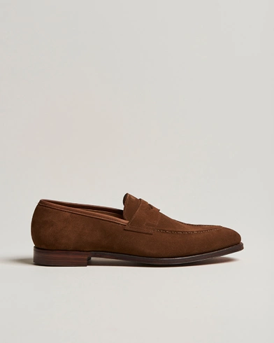 Herre | Håndlavede sko | Crockett & Jones | Sydney Loafer Snuff Suede