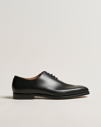 Håndlavede sko |  Alex Wholecut Oxford Black Calf