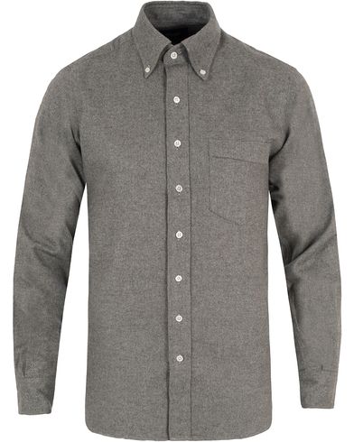  Regular Fit Flannel BD Shirt Grey