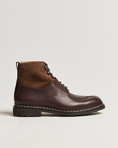 Herre | Håndlavede sko | Heschung | Ginkgo Boot Dark Brown