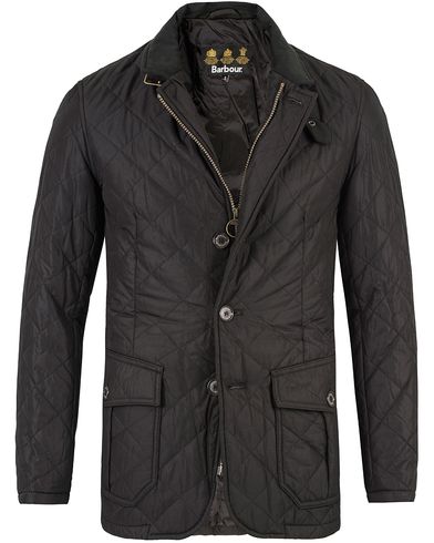  Quilted Lutz Jacket Black